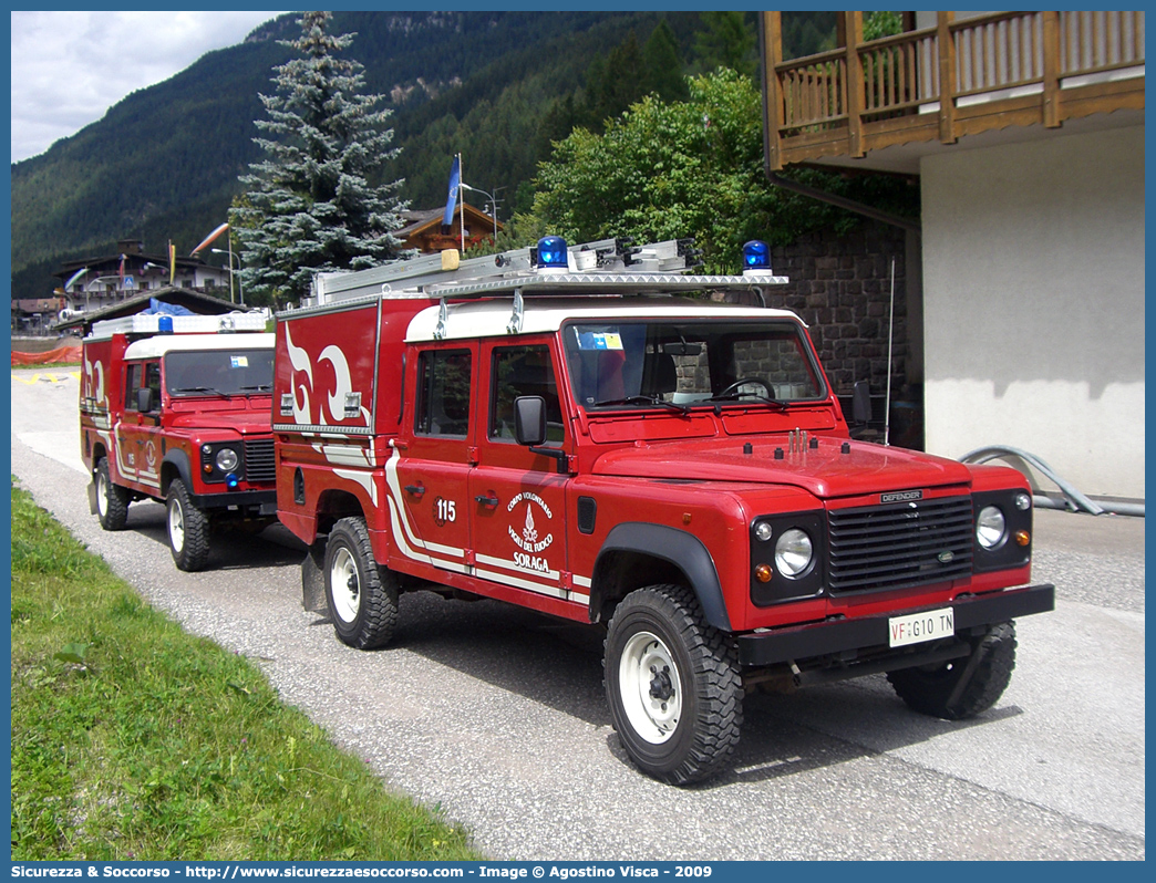 VF G10TN
Corpo Volontario Vigili del Fuoco Soraga
Land Rover Defender 130
Allestitore Kofler Fahrzeugbau S.n.c.
Parole chiave: VF;V.F.;Vigili del Fuoco;Vigili;Fuoco;Corpo;Volontario;Soraga;Land Rover;Defender;130;Kofler;Fahrzeugbau