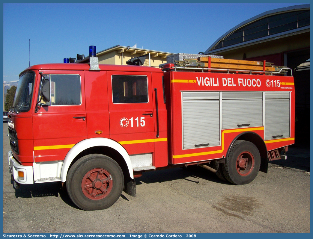 VF 12014
Corpo Nazionale Vigili del Fuoco
Iveco/OM 160
Allestitore Baribbi S.p.A.
Ricondizionato BAI S.r.l.
Parole chiave: VVF;V.V.F.;Corpo;Nazionale;Vigili;del;Fuoco;AutoPompaSerbatoio;APS;A.P.S.;Iveco;OM;160;Baribbi