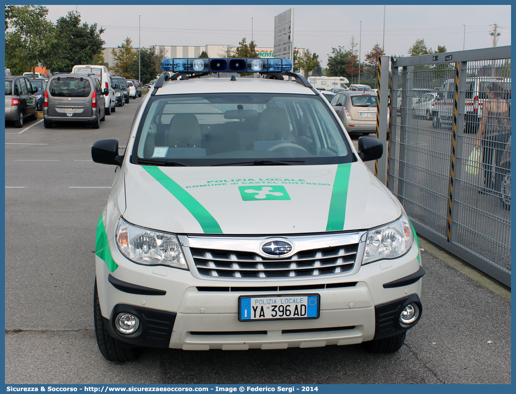 Polizia Locale YA396AD
Polizia Locale
Comune di Castel Goffredo
Subaru Forester V serie
Allestitore Focaccia Group S.r.l.
Parole chiave: Polizia;Locale;Municipale;Castel Goffredo;Subaru;Forester;Focaccia;YA396AD;YA 396 AD