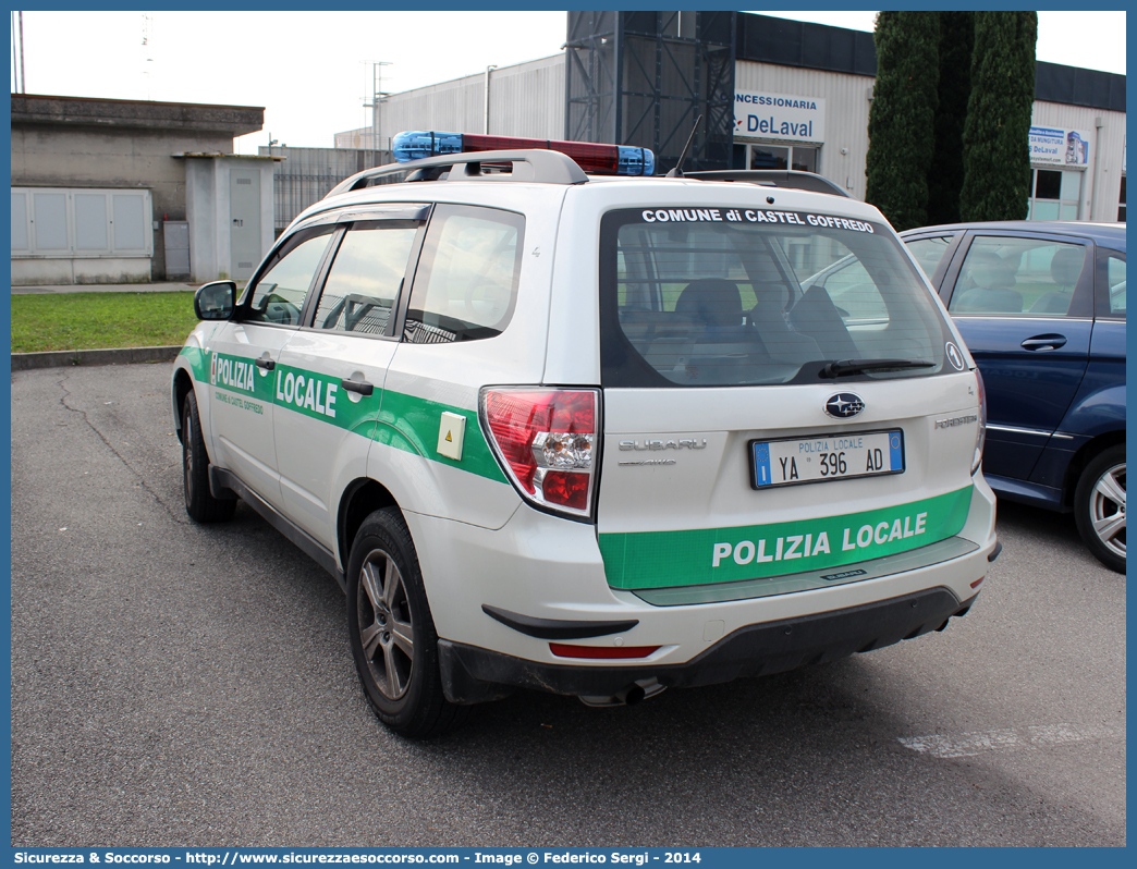 Polizia Locale YA396AD
Polizia Locale
Comune di Castel Goffredo
Subaru Forester V serie
Allestitore Focaccia Group S.r.l.
Parole chiave: Polizia;Locale;Municipale;Castel Goffredo;Subaru;Forester;Focaccia;YA396AD;YA 396 AD