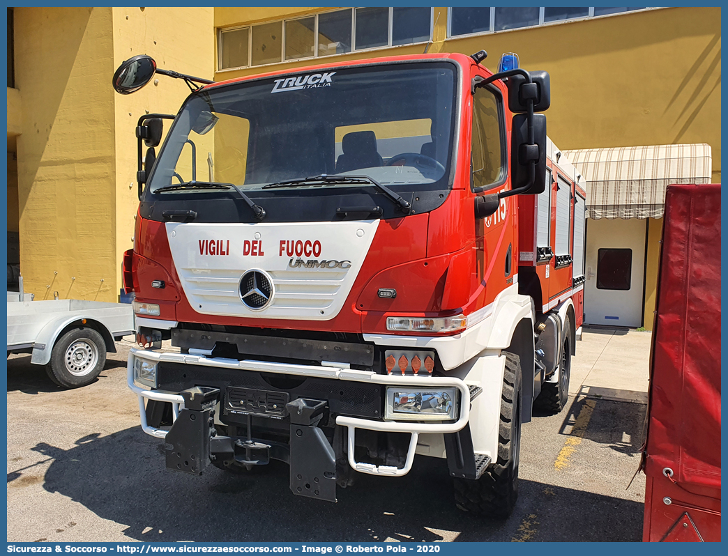 -
Corpo Nazionale Vigili del Fuoco
Servizio Antincendio Boschivo
Mercedes Benz Unimog U20
Parole chiave: Corpo;Nazionale;Vigili del Fuoco;Vigili;Fuoco;AIB;A.I.B.;Servizio;Antincendio;Boschivo;Mercedes Benz;Unimog;U20