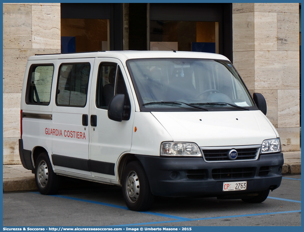 CP 2763
Corpo delle Capitanerie di Porto
Guardia Costiera 
Fiat Ducato II serie restyling
Parole chiave: Guardia Costiera;Capitaneria di Porto;Capitanerie di Porto;Fiat;Ducato