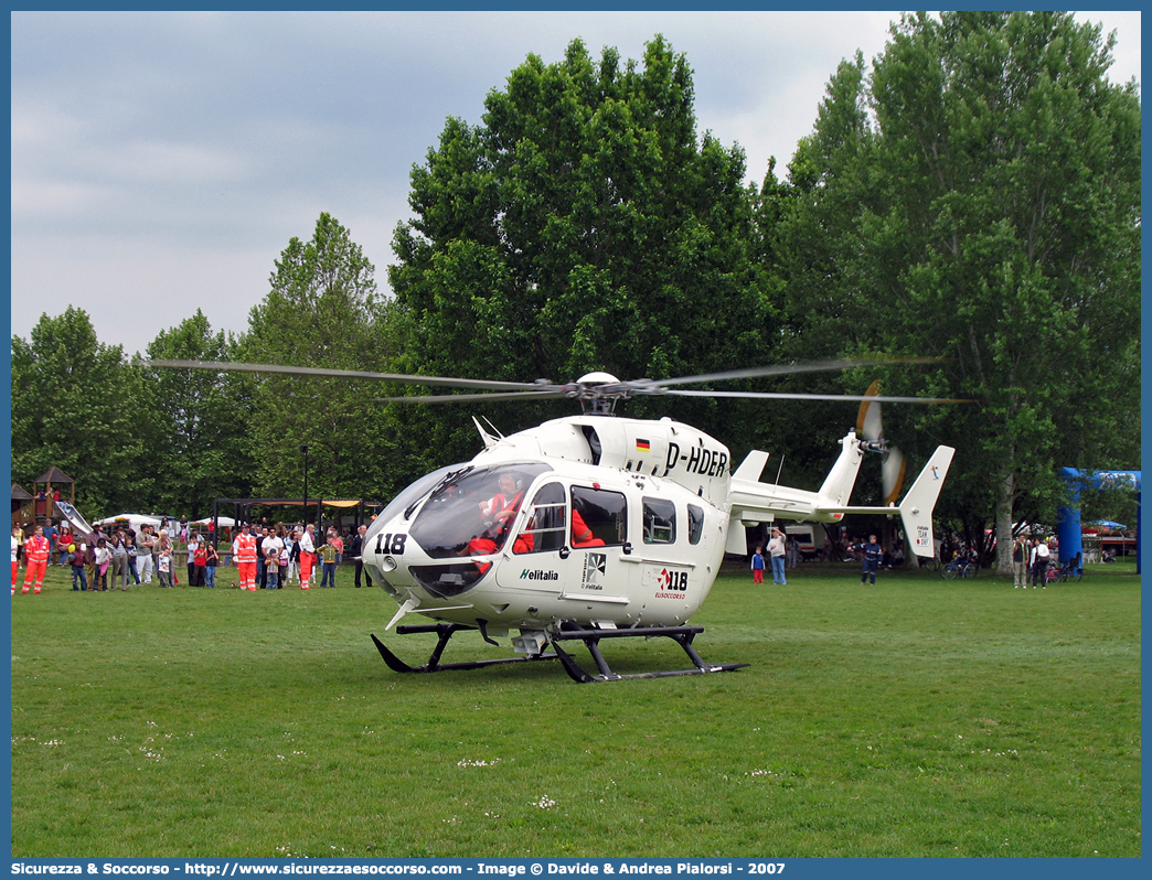 D-HDER
118 Regione Emilia Romagna
EuroCopter EC145
Base di Ravenna
Parole chiave: 118;Emilia Romagna;Ravenna;EuroCopter;EC;145;D-HDER;Elicottero;Elisoccorso;Hotel;Bravo