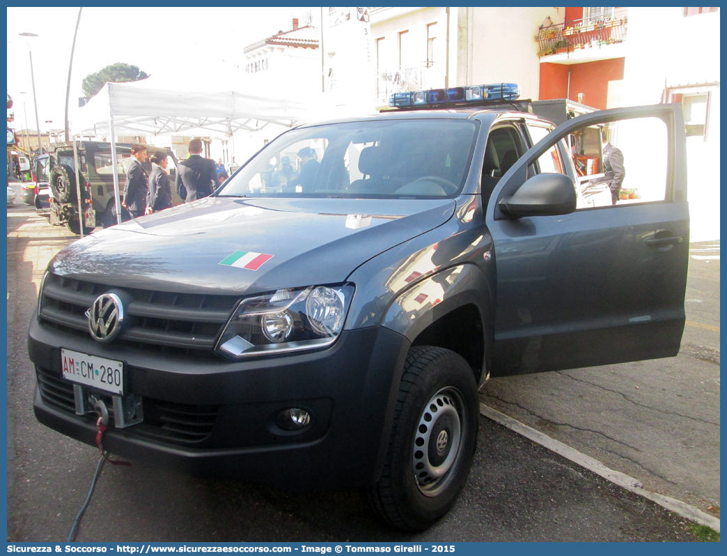 AM CM280
Aeronautica Militare Italiana
Servizio Antincendio
Volkswagen Amarok
Allestitore Aris S.p.A.
(variante)
Parole chiave: AMI;A.M.I.;Aeronautica;Militare;Italiana;Volkswagen;Amarok;Aris;Servizio;Antincendio