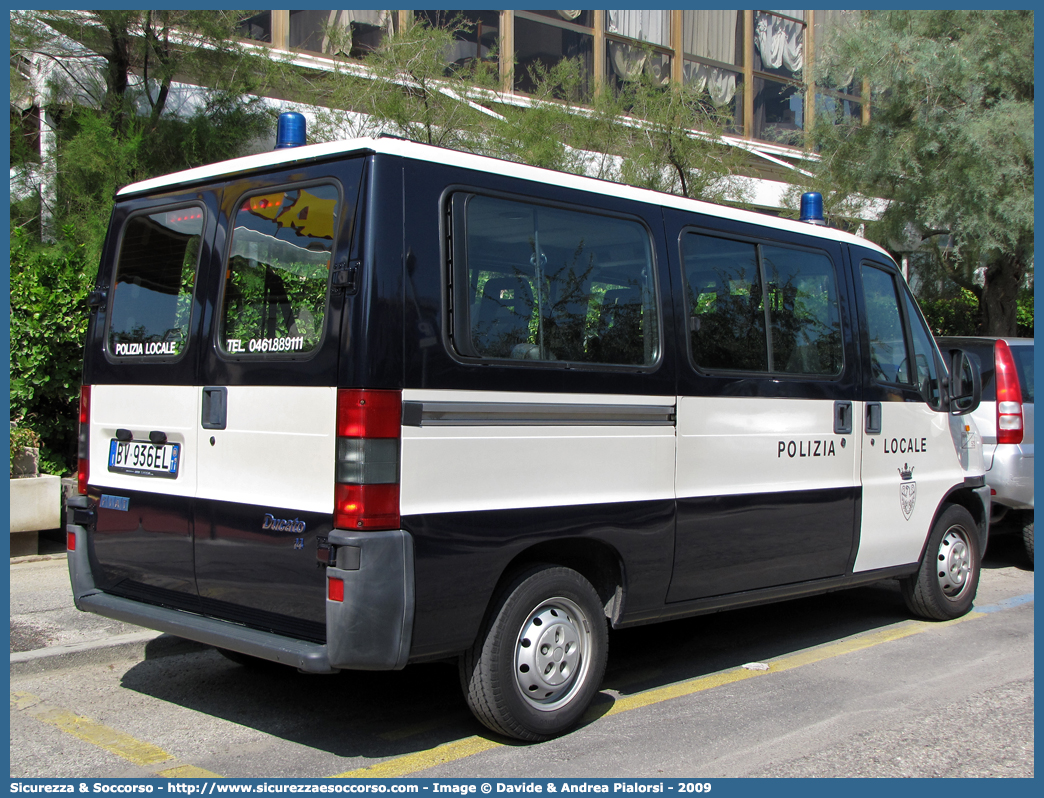 -
Polizia Locale
Comune di Trento
Fiat Ducato II serie
Parole chiave: Polizia;Locale;Municipale;Trento;Fiat;Ducato