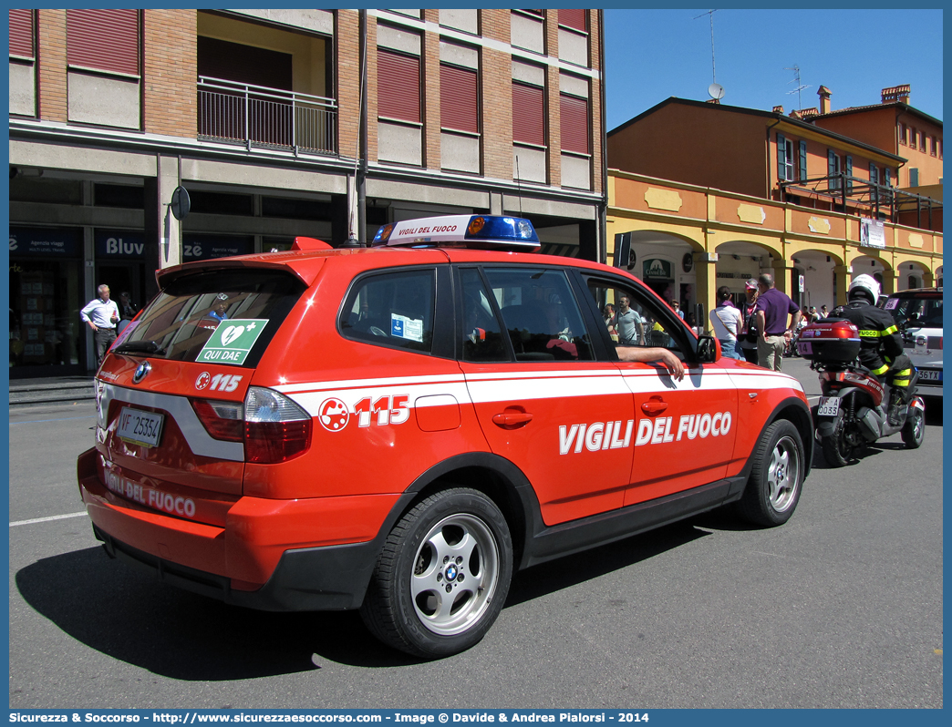 VF 25354
Corpo Nazionale Vigili del Fuoco
Bmw X3 I serie restyling
Parole chiave: VVF;V.V.F.;Corpo;Nazionale;Vigili del Fuoco;Vigili;Fuoco;Bmw;X3;25354