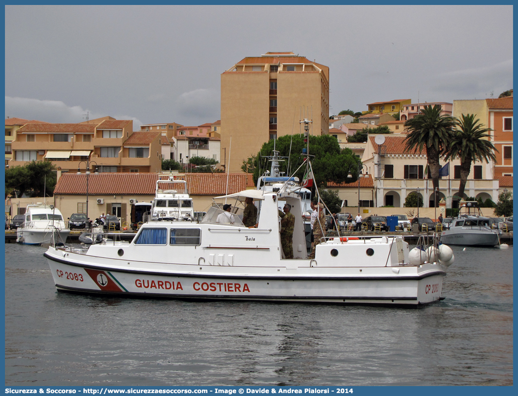 CP 2083
Corpo delle Capitanerie di Porto
Guardia Costiera
Vedetta Veloce Classe 2078
Parole chiave: Guardia;Costiera;Capitaneria;Capitanerie;Porto;Vedetta;Vedette;Veloce;Veloci;Classe;2078;CP;C.P.;G.C.;GC;CP2083;CP 2083