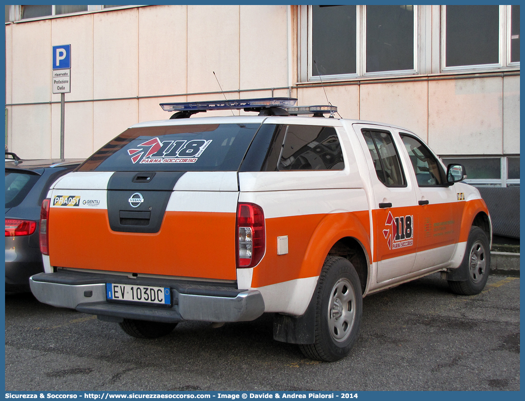 PRA051
118 Parma Soccorso
Nissan Navara II serie
Allestitore Fratelli Gentili S.a.s.
Parole chiave: 118;Parma;Soccorso;Nissan;Navara;Gentili