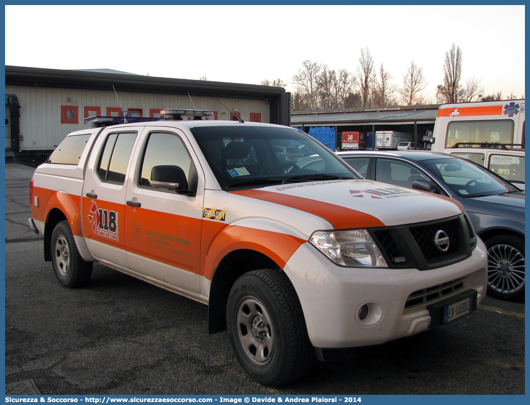 PRA051
118 Parma Soccorso
Nissan Navara II serie
Allestitore Fratelli Gentili S.a.s.
Parole chiave: 118;Parma;Soccorso;Nissan;Navara;Gentili