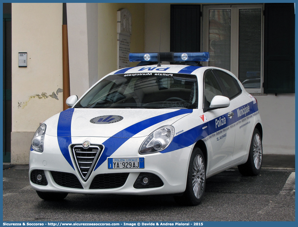 Polizia Locale YA929AJ
Polizia Municipale
Comune di Boretto
Alfa Romeo Nuova Giulietta
I serie
Allestitore Bertazzoni S.r.l.
Parole chiave: Polizia;Locale;Municipale;Boretto;Alfa Romeo;Nuova Giulietta;Bertazzoni;YA929AJ;YA 929 AJ