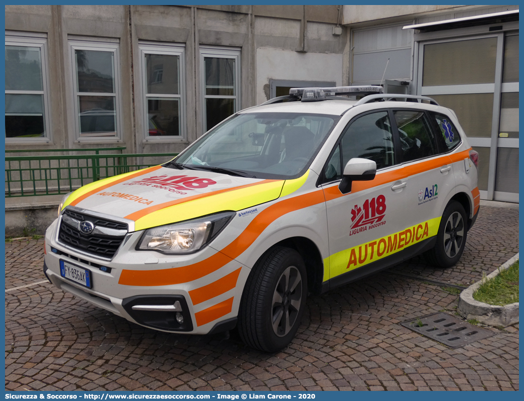 SIERRA 1
118 Savona Soccorso
Subaru Forester VI serie restyling
Allestitore Bertazzoni S.r.l.
Parole chiave: 118;Savona;Soccorso;Automedica;Subaru;Forester;Bertazzoni