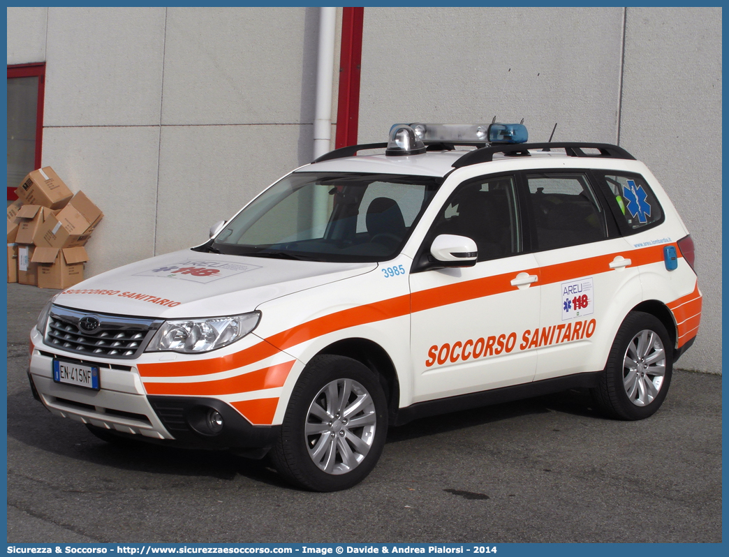 3985
118 Azienda Regionale Emergenza Urgenza
Regione Lombardia
Subaru Forester V serie
Allestitore Bertazzoni S.r.l.
Parole chiave: 118;AREU;A.R.E.U.;S.S.U.Em.;SSUEm;Lombardia;Milano;Automedica;Subaru;Forester;Bertazzoni