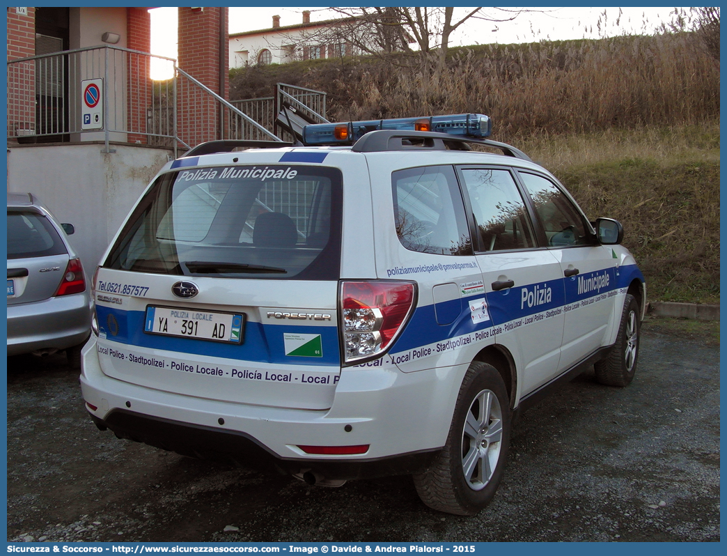 Polizia Locale YA391AD
Polizia Municipale
Unione Montana Appennino Parma Est
Subaru Forester V serie
Allestitore Cormar S.a.s.
Parole chiave: Polizia;Locale;Municipale;Parma Est;Langhirano;Lesignano de Bagni;Monchio delle Corti;Neviano degli Arduini;Palanzano;Tizzano Val Parma;Subaru;Forester;Cormar;YA391AD;YA 391 AD