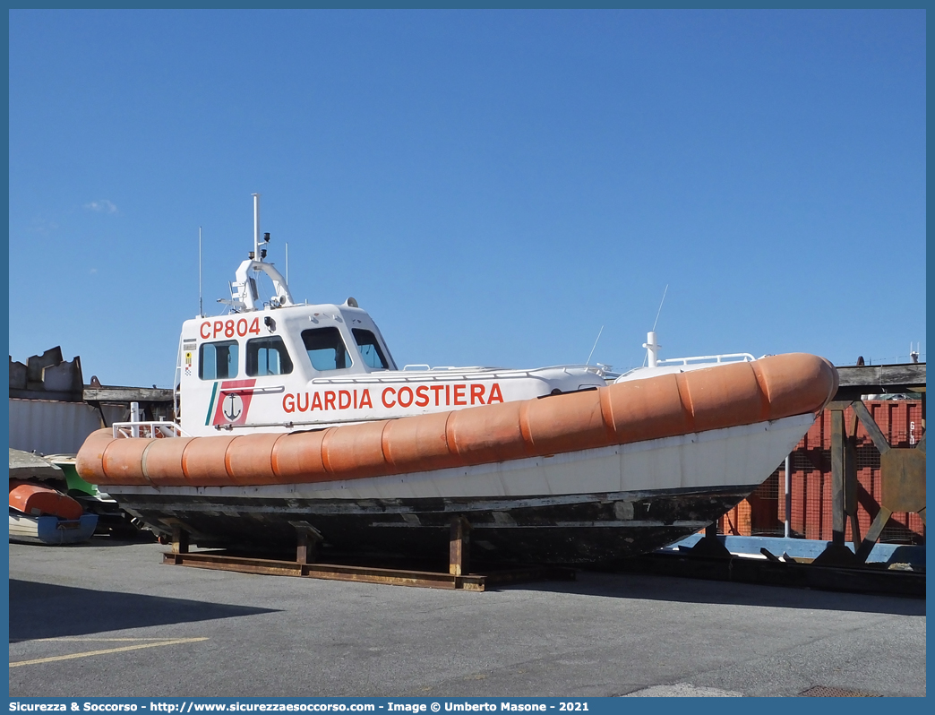 CP 804
Corpo delle Capitanerie di Porto
Guardia Costiera
Vedetta Costiera Classe 804
Cantieri Navali CodecasaDue S.p.A.
Parole chiave: Guardia;Costiera;Capitaneria;Capitanerie;Porto;Vedetta;Vedette;Costiera;Costiere;Classe;801;CP;C.P.;G.C.;GC;CP806;CP 806;CodeCasa