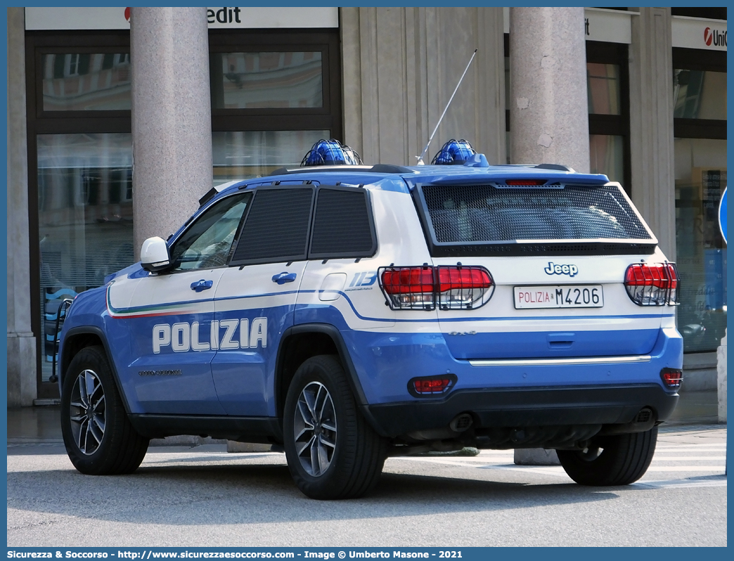 Polizia M4206
Polizia di Stato
Reparto Mobile
Jeep Grand Cherokee V serie
Parole chiave: PS;P.S.;Polizia;Polizia di Stato;Reparto Mobile;Jeep;Grand;Cherokee