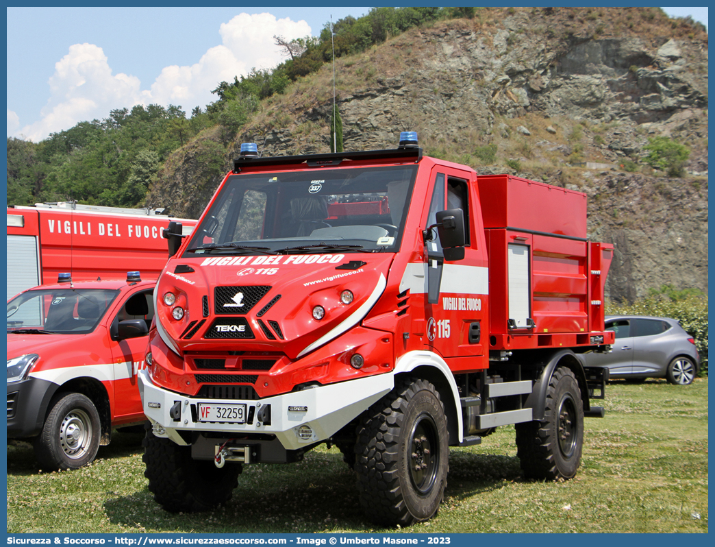 VF 32259
Corpo Nazionale Vigili del Fuoco
Tekne Graelion 75
Allestitore Tekne S.r.l.
Parole chiave: Corpo;Nazionale;Vigili del Fuoco;Vigili;Fuoco;Tekne;Graelion