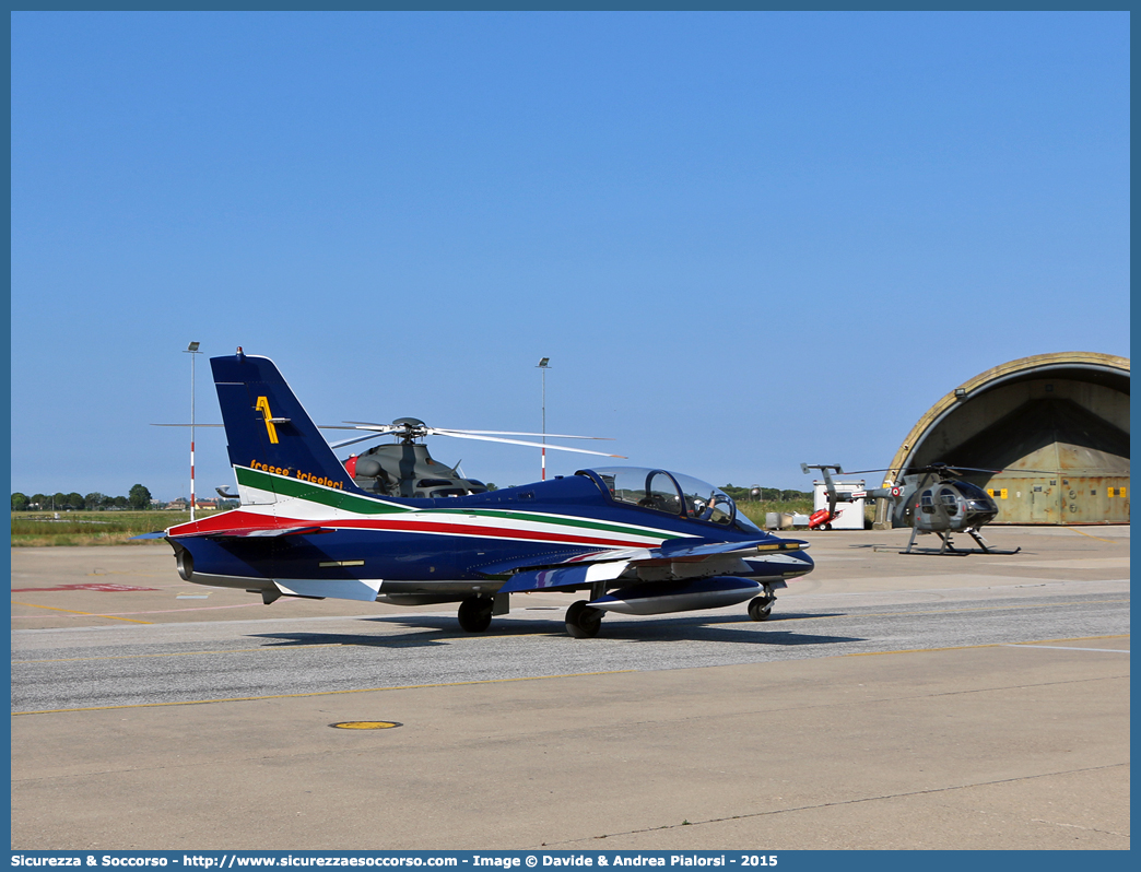 Pony 1
Aeronautica Militare Italiana
Aermacchi MB-339PAN
Parole chiave: AM;A.M.I.;AMI;Aeronautica;Militare;Italiana;MB;339PAN