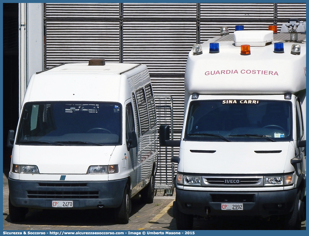 CP 2470
Corpo delle Capitanerie di Porto
Guardia Costiera 
Fiat Ducato II serie
Parole chiave: CP;C.P.;GC;G.C.;Guardia;Costiera;Capitaneria;Capitanerie;di;Porto;Fiat;Ducato