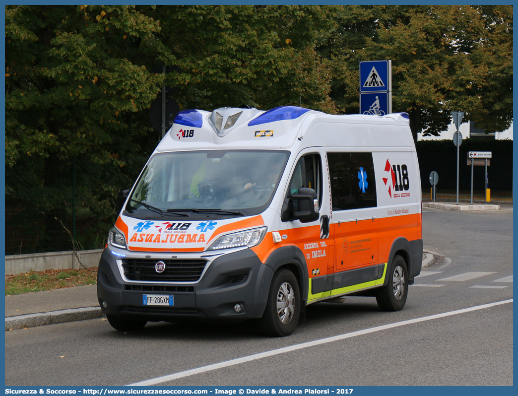 BO 2303
118 Imola Soccorso
Fiat Ducato III serie restyling
Allestitore Vision S.r.l.
Parole chiave: 118;Imola;Soccorso;Ambulanza;Autoambulanza;Fiat;Ducato;X290;X 290;Vision