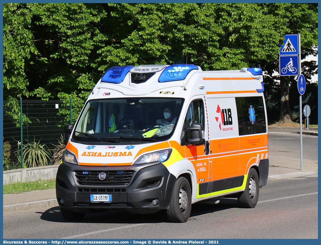 BO 2305
118 Imola Soccorso
Fiat Ducato III serie II restyling
Allestitore EDM S.r.l.
Parole chiave: 118;Imola;Soccorso;Ambulanza;Fiat;Ducato;EDM