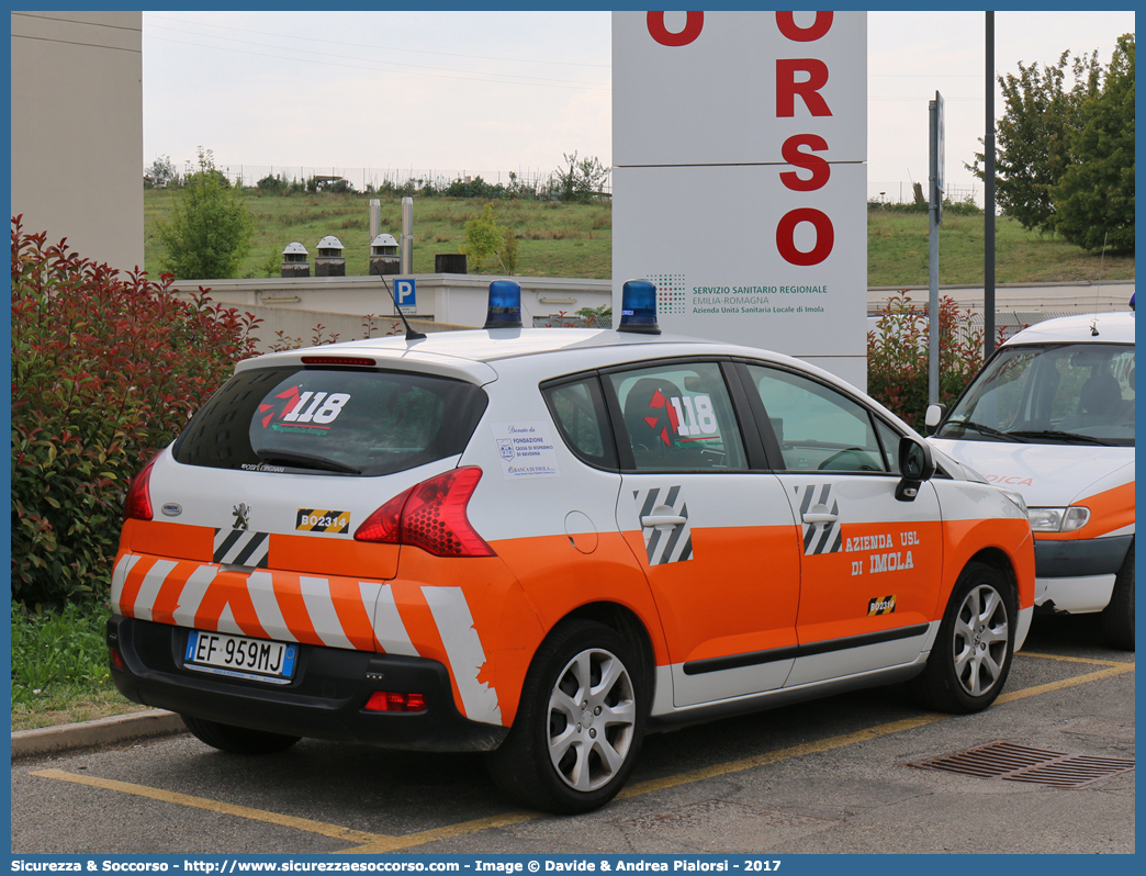 BO 2314
118 Imola Soccorso
Peugeot 3008 I serie
Allestitore Vision S.r.l.
Parole chiave: 118;Imola;Soccorso;Automedica;Automedicalizzata;Auto Medica;Auto Medicalizzata;Peugeot;3008;Vision