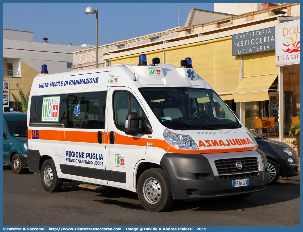 -
118 Lecce
Fiat Ducato III serie
Allestitore NewCoCar S.r.l.
Parole chiave: 118;Lecce;Fiat;Ducato;X250;Mobitecno