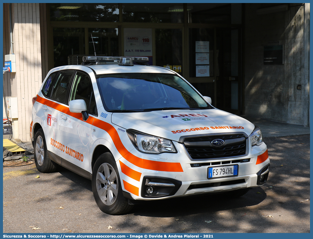 0950
118 Agenzia Regionale Emergenza Urgenza
Regione Lombardia
Subaru Forester VI serie
Allestitore Bertazzoni S.r.l.
Parole chiave: 118;AREU;A.R.E.U.;S.S.U.Em.;SSUEm;Lombardia;Automedica;Subaru;Forester;Bertazzoni