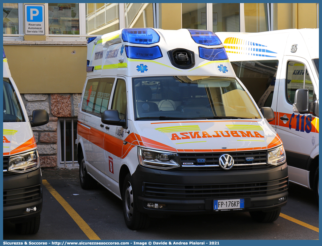 005-46
118 Trentino Emergenza
Volkswagen Transporter T6
Allestitore EDM S.r.l.
Parole chiave: 118;Trento;Trentino;Emergenza;Ambulanza;Autoambulanza;Volkswagen;Transporter;T6;T 6;EDM