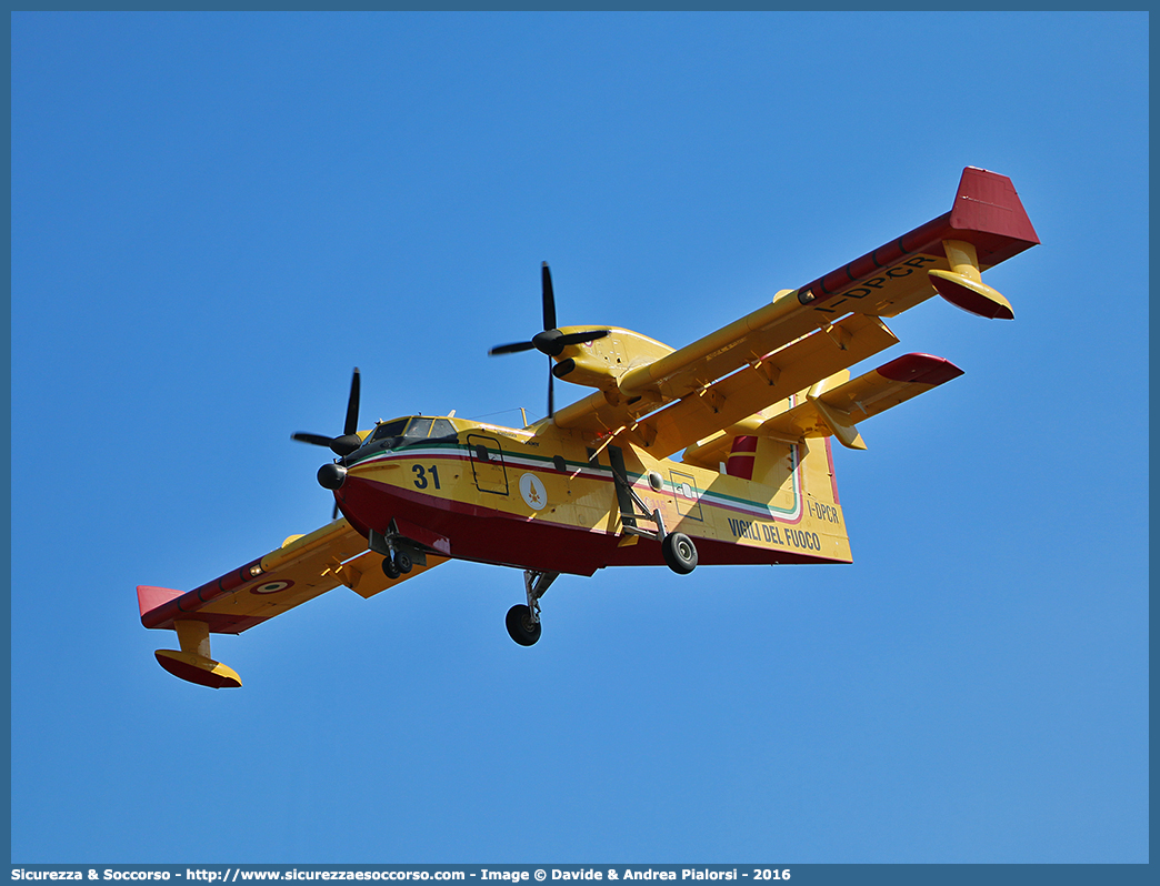 31 / I-DPCR
Corpo Nazionale Vigili del Fuoco
Nucleo Elicotteri
Canadair/Bombardier Aerospace CL415
Parole chiave: VF;VVF;V.F.;V.V.F.;Vigili;Fuoco;Corpo;Nazionale;Nucleo;Elicotteri;Canadair;Bombardier;Aerospace;CL415;31;I-DPCR