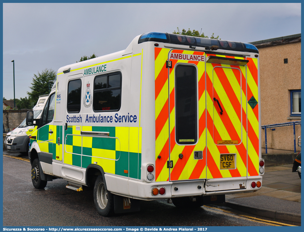 -
United Kingdom of Great Britain and Northern Ireland
Scottish Ambulance Service
Mercedes Benz Sprinter 4x4 II generation
Parole chiave: United;Kingdom;Great;Britain;Northern;Ireland;Scottish;Ambulance;Service;Mercedes;Benz;Sprinter