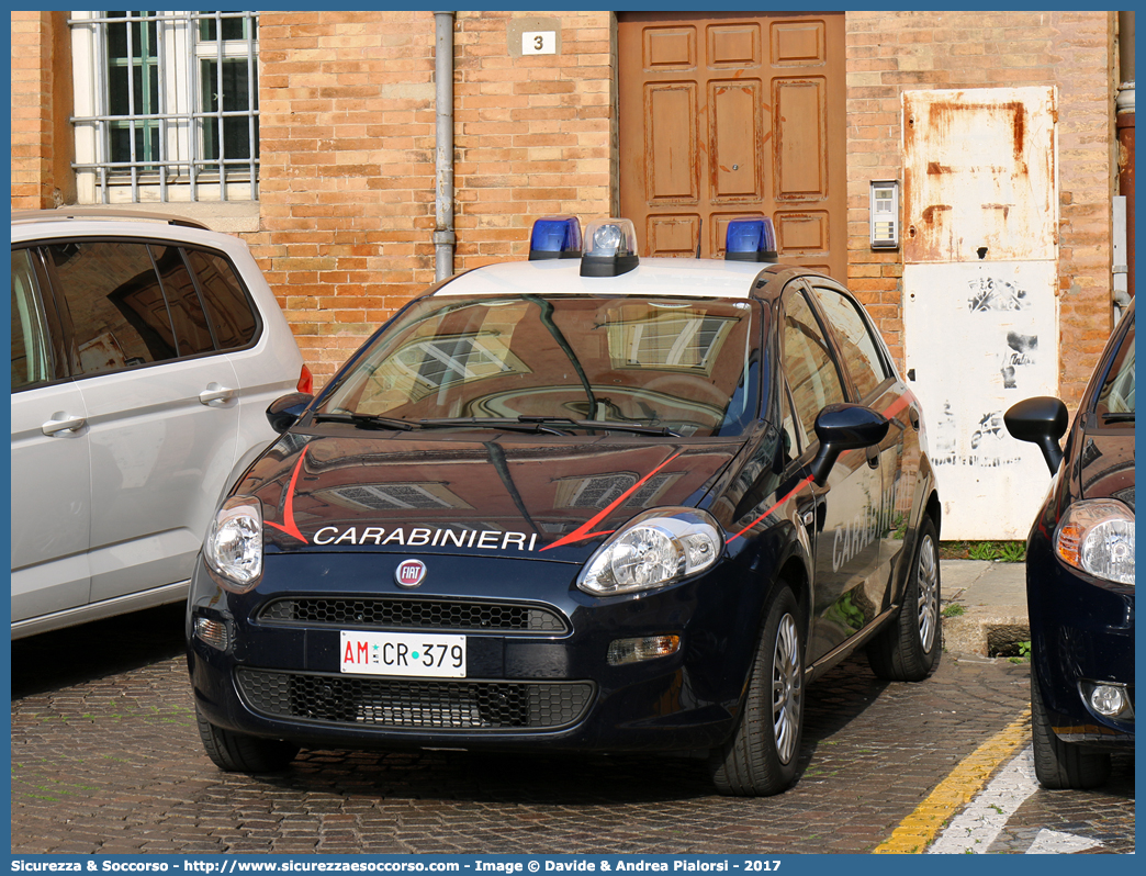 AM CR379
Arma dei Carabinieri
Reparto Carabinieri presso l'Aeronautica Militare
Fiat Punto IV serie
Parole chiave: AM;A.M.;CC;C.C.;Arma;Carabinieri;Aeronautica;Militare;Fiat;Punto