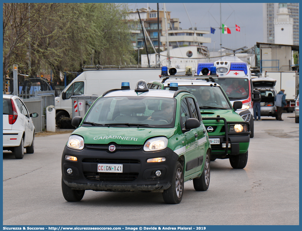 CC DN141
Arma dei Carabinieri
Comando Unità per la Tutela Forestale, 
Ambientale e Agroalimentare
Fiat Nuova Panda 4x4 II serie
Parole chiave: CC;C.C.;Arma;dei;Carabinieri;Comando;Unità;per;la;Tutela;Forestale;Ambientale;Agroalimentare;Fiat;Nuova;Panda;4x4