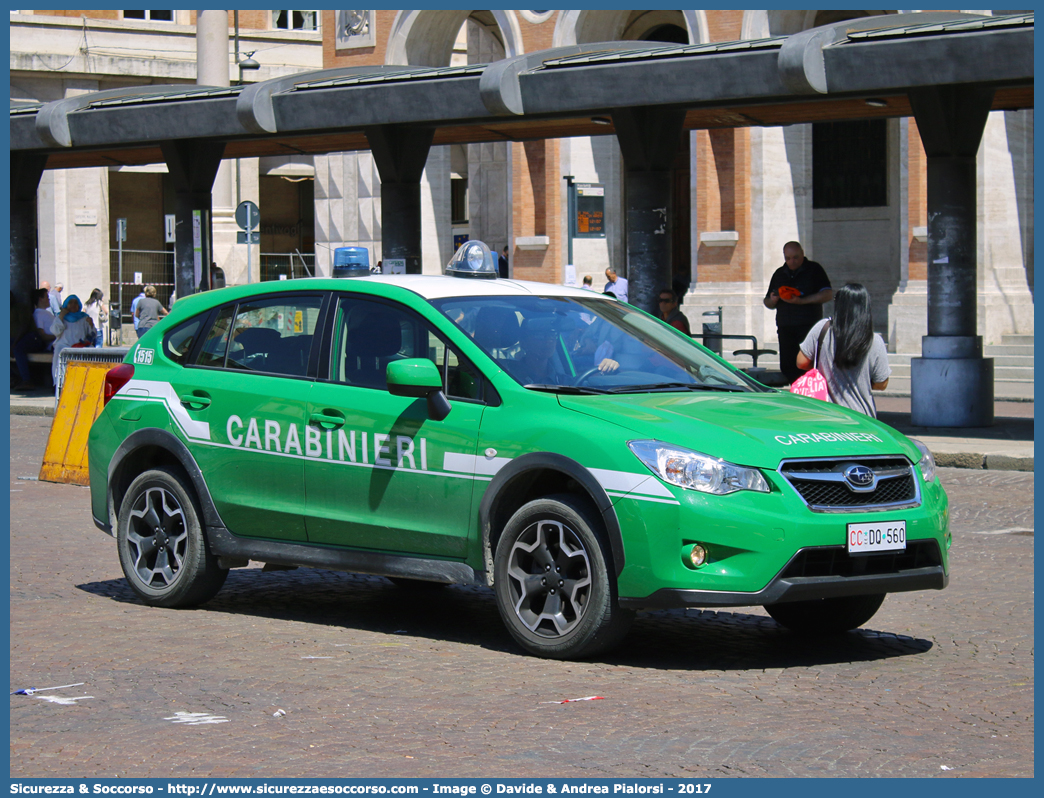 CC DQ560
Arma dei Carabinieri
Comando Unità per la Tutela Forestale, 
Ambientale e Agroalimentare
Subaru XV I serie
Allestitore Bertazzoni S.r.l.
Parole chiave: CC;C.C.;Arma;dei;Carabinieri;Comando;Unità;per;la;Tutela;Forestale;Ambientale;Agroalimentare;Subaru;XV;Bertazzoni