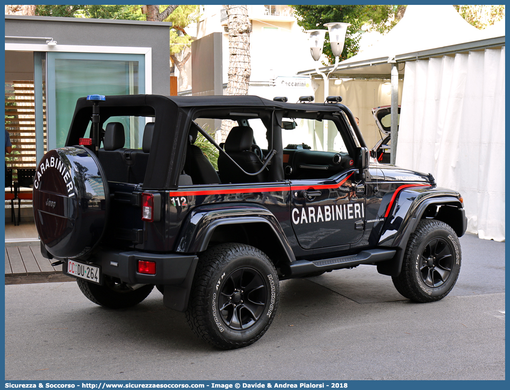 CC DU264
Arma dei Carabinieri
Jeep Wrangler JK III serie
Parole chiave: CC;C.C.;Arma;dei;Carabinieri;Jeep;Wrangler;JK