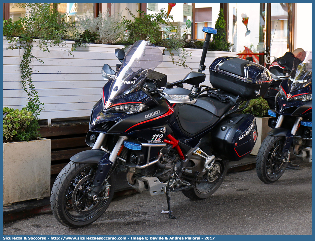 CC A4966
Arma dei Carabinieri
Ducati Multistrada 1200 S
Allestitore Focaccia Group S.r.l.
Parole chiave: Arma dei Carabinieri;Carabinieri;Radiomobile;Ducati;Multistrada;1200;1200S;Focaccia