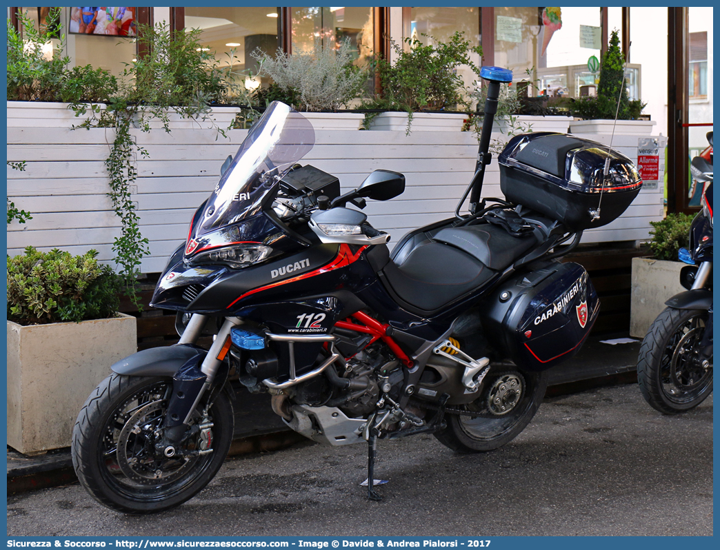 CC A4966
Arma dei Carabinieri
Ducati Multistrada 1200 S
Allestitore Focaccia Group S.r.l.
Parole chiave: Arma dei Carabinieri;Carabinieri;Radiomobile;Ducati;Multistrada;1200;1200S;Focaccia