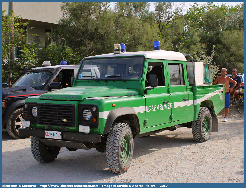 CC DJ513
Arma dei Carabinieri
Comando Unità per la Tutela Forestale, 
Ambientale e Agroalimentare
Land Rover Defender 130
Parole chiave: CC;C.C.;Arma;dei;Carabinieri;Comando;Unità;per;la;Tutela;Forestale;Ambientale;Agroalimentare;Land;Rover;Defender;130