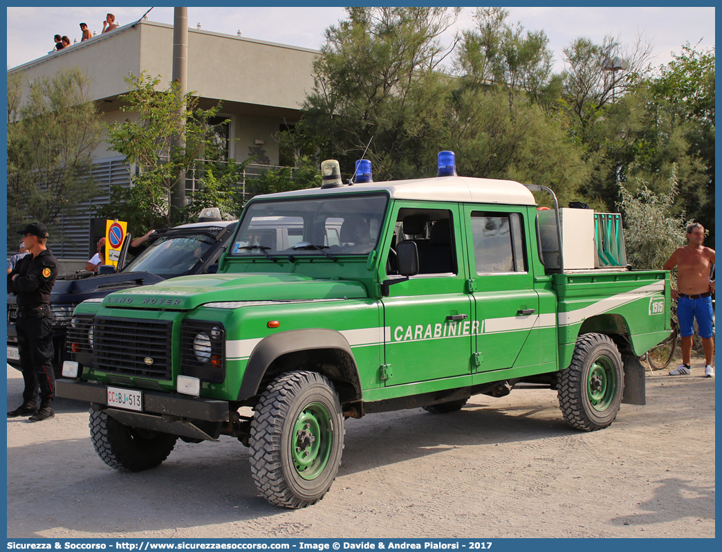 CC DJ513
Arma dei Carabinieri
Comando Unità per la Tutela Forestale, 
Ambientale e Agroalimentare
Land Rover Defender 130
Parole chiave: CC;C.C.;Arma;dei;Carabinieri;Comando;Unità;per;la;Tutela;Forestale;Ambientale;Agroalimentare;Land;Rover;Defender;130