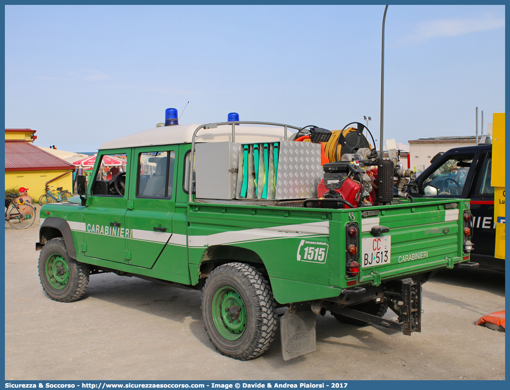 CC DJ513
Arma dei Carabinieri
Comando Unità per la Tutela Forestale, 
Ambientale e Agroalimentare
Land Rover Defender 130
Parole chiave: CC;C.C.;Arma;dei;Carabinieri;Comando;Unità;per;la;Tutela;Forestale;Ambientale;Agroalimentare;Land;Rover;Defender;130