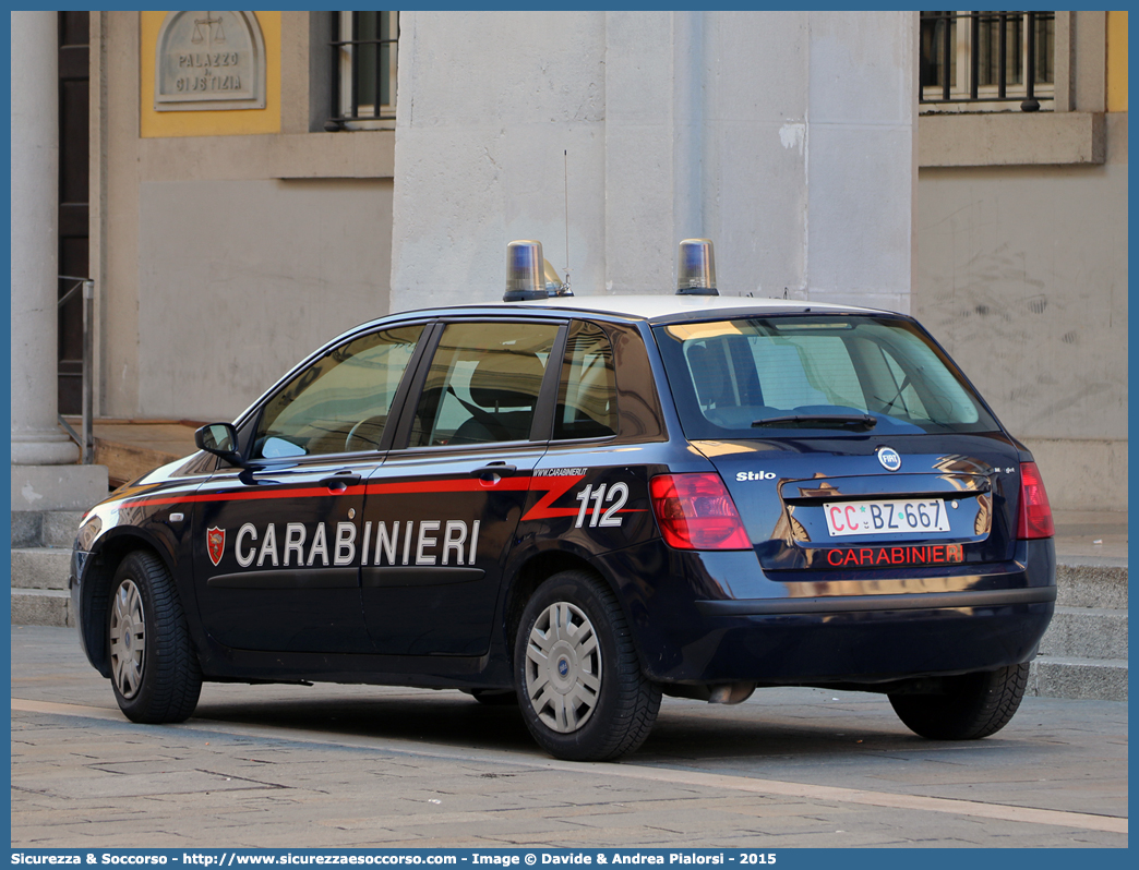 CC BZ667
Arma dei Carabinieri
Fiat Stilo II serie
Parole chiave: CC;C.C.;Arma;dei;Carabinieri;Nucleo;Radiomobile;Radio;Mobile;Pattuglia;Pattuglie;Mobile;Mobili;di;Zona;Fiat;Stilo