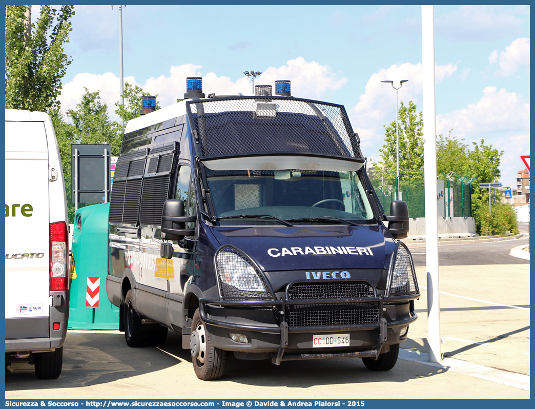 CC DD546
Arma dei Carabinieri
Battaglioni Mobili
Iveco Daily 50C17 V serie
Parole chiave: CC;C.C.;Arma;Carabinieri;Battaglioni;Mobili;Battaglione;Iveco;Daily;50C17;Blindato;Ordine;Pubblico