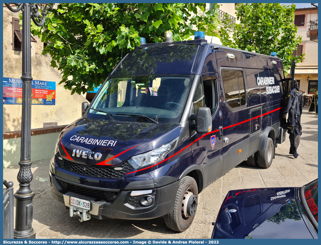 CC DK328
Arma dei Carabinieri
Centro e Nuclei Subacquei
Iveco Daily 17-170 VI serie
Allestitore GB Barberi S.r.l.
Parole chiave: Arma dei Carabinieri;Centro e Nuclei Subacquei;Iveco;Daily;17-170;G.B.;GB;Barberi