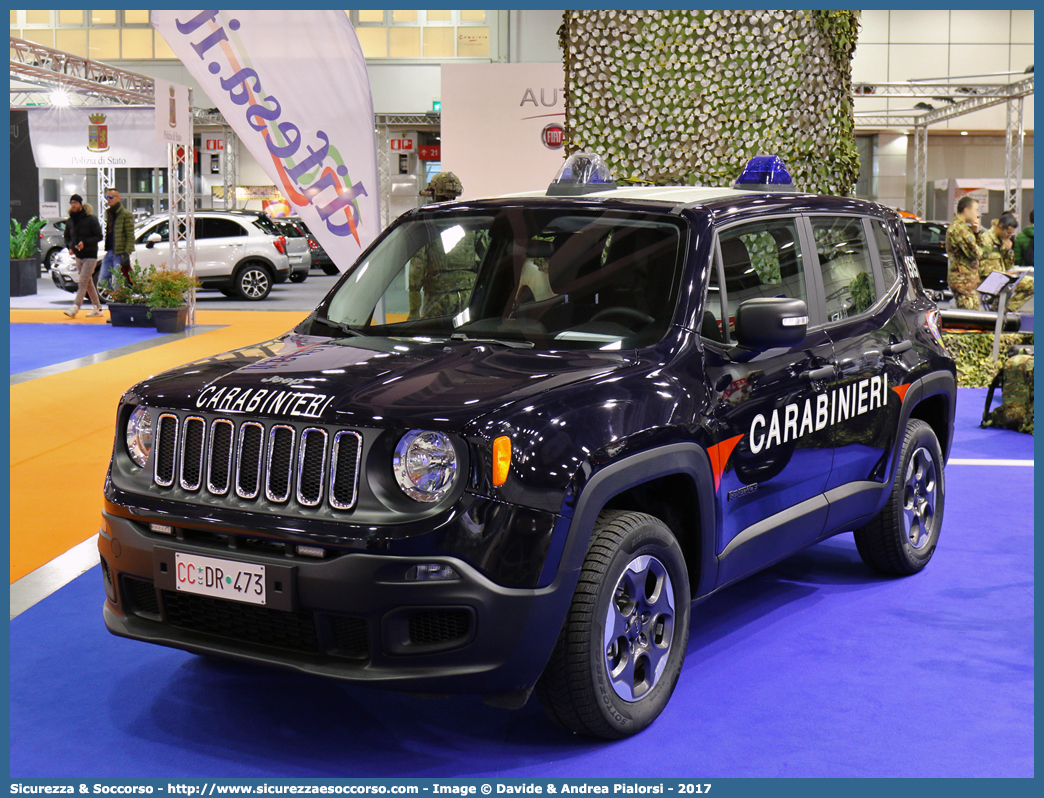 CC DR473
Arma dei Carabinieri
Comando Unità per la Tutela Forestale, 
Ambientale e Agroalimentare
Jeep Renegade I serie
Parole chiave: CC;C.C.;Arma;dei;Carabinieri;Comando;Unità;per;la;Tutela;Forestale;Ambientale;Agroalimentare;Jeep;Renegade