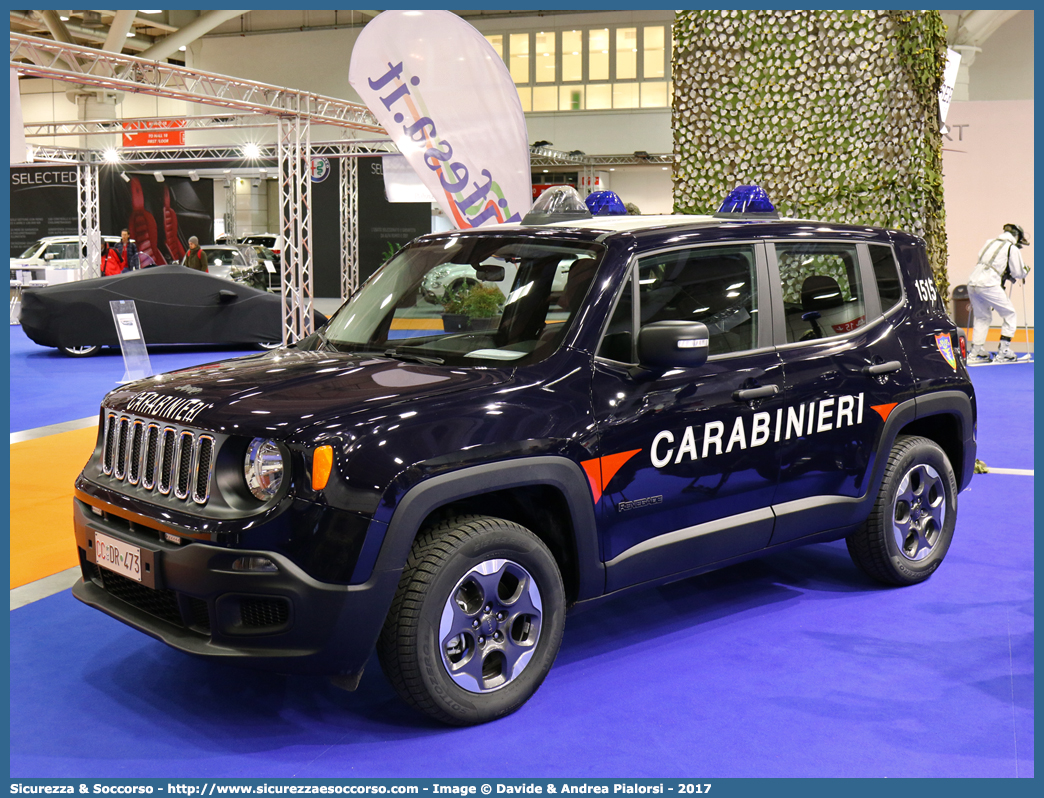 CC DR473
Arma dei Carabinieri
Comando Unità per la Tutela Forestale, 
Ambientale e Agroalimentare
Jeep Renegade I serie
Parole chiave: CC;C.C.;Arma;dei;Carabinieri;Comando;Unità;per;la;Tutela;Forestale;Ambientale;Agroalimentare;Jeep;Renegade