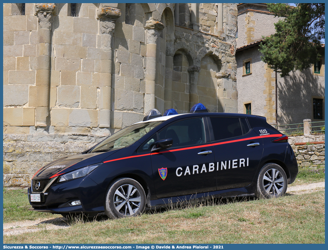 CC ED128
Arma dei Carabinieri
Comando Unità per la Tutela Forestale, 
Ambientale e Agroalimentare
Nissan Leaf II serie
Allestitore Cita Seconda S.r.l.
Parole chiave: CC;C.C.;Arma;dei;Carabinieri;Comando;Unità;per;la;Tutela;Forestale;Ambientale;Agroalimentare;Nissan;Leaf;Cita;Seconda