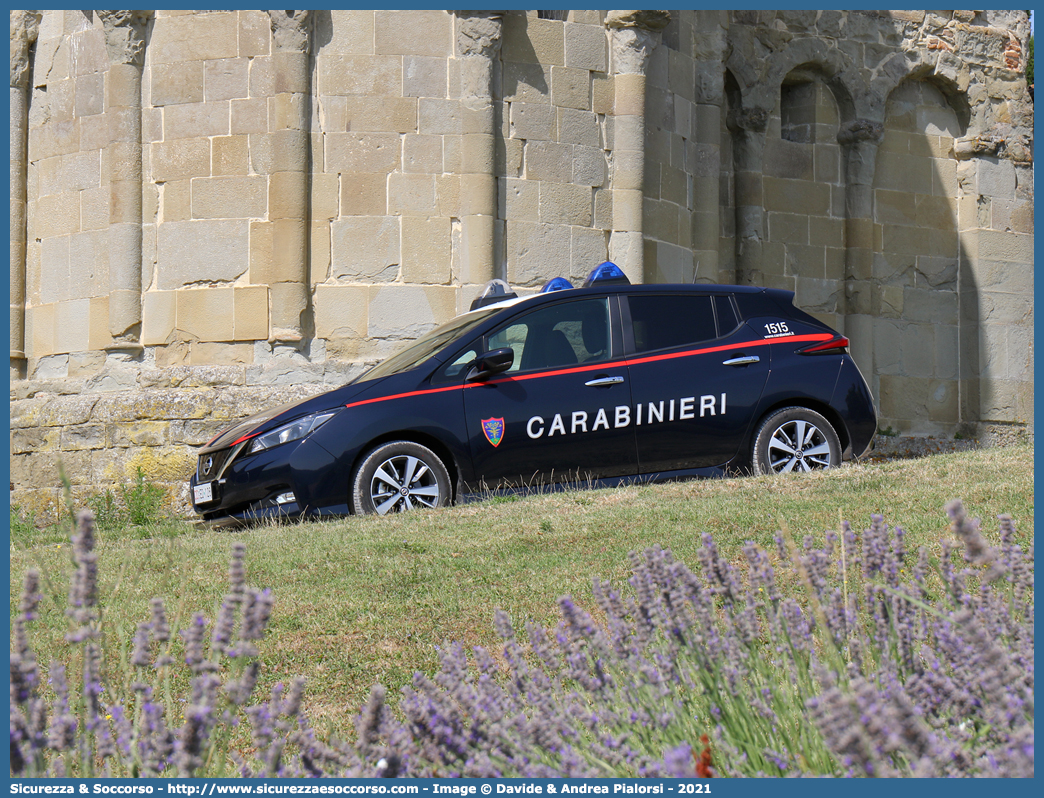 CC ED128
Arma dei Carabinieri
Comando Unità per la Tutela Forestale, 
Ambientale e Agroalimentare
Nissan Leaf II serie
Allestitore Cita Seconda S.r.l.
Parole chiave: CC;C.C.;Arma;dei;Carabinieri;Comando;Unità;per;la;Tutela;Forestale;Ambientale;Agroalimentare;Nissan;Leaf;Cita;Seconda