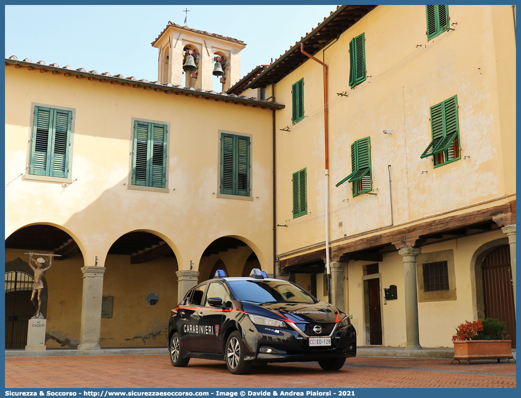 CC ED128
Arma dei Carabinieri
Comando Unità per la Tutela Forestale, 
Ambientale e Agroalimentare
Nissan Leaf II serie
Allestitore Cita Seconda S.r.l.
Parole chiave: CC;C.C.;Arma;dei;Carabinieri;Comando;Unità;per;la;Tutela;Forestale;Ambientale;Agroalimentare;Nissan;Leaf;Cita;Seconda