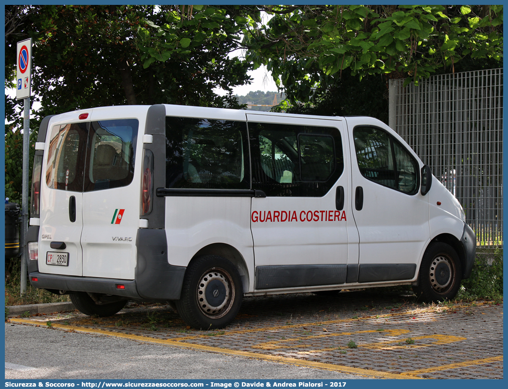 CP 2830
Corpo delle Capitanerie di Porto
Guardia Costiera 
Opel Vivaro I serie
Parole chiave: CP;C.P.;GC;G.C.;Guardia;Costiera;Capitaneria;Capitanerie;di;Porto;Opel;Vivaro