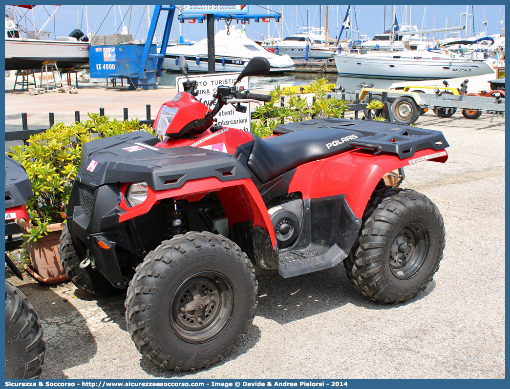 -
Corpo delle Capitanerie di Porto
Guardia Costiera
Polaris Sportsman 570 EPS
Parole chiave: Guardia Costiera;Capitaneria di Porto;Capitanerie di Porto;Polaris;Sportsman;570