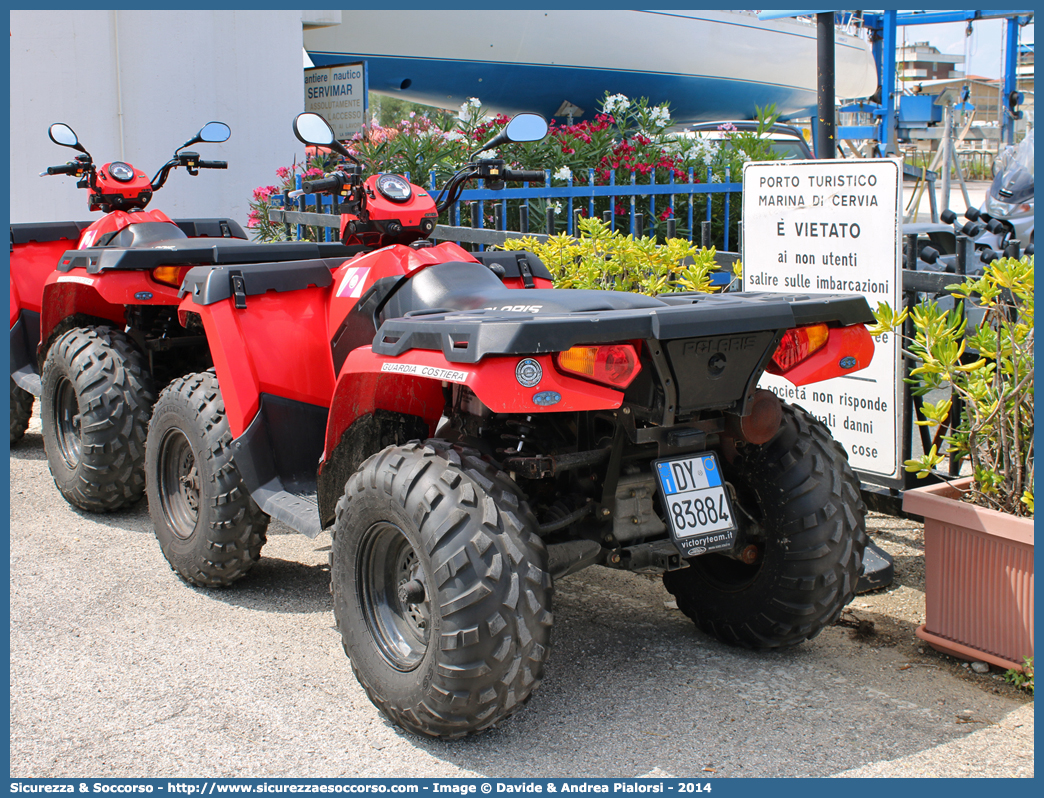 -
Corpo delle Capitanerie di Porto
Guardia Costiera
Polaris Sportsman 570 EPS
Parole chiave: Guardia Costiera;Capitaneria di Porto;Capitanerie di Porto;Polaris;Sportsman;570